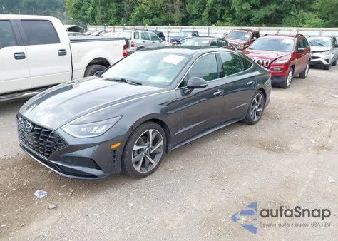 2021 Hyundai Sonata Sel Plus из США, поврежденный, VIN 5NPEJ4J23MH091218